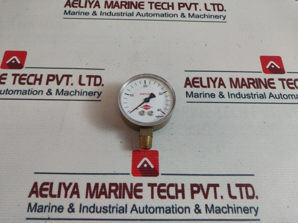 Record 0-40 Kgf/Cm2 Pressure Gauge