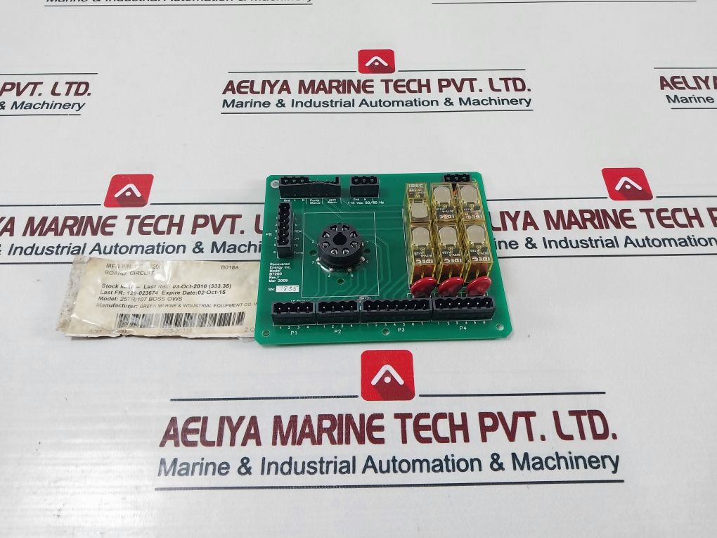 Recovered Energy B7200 Printed Circuit Board Cp-b7200
