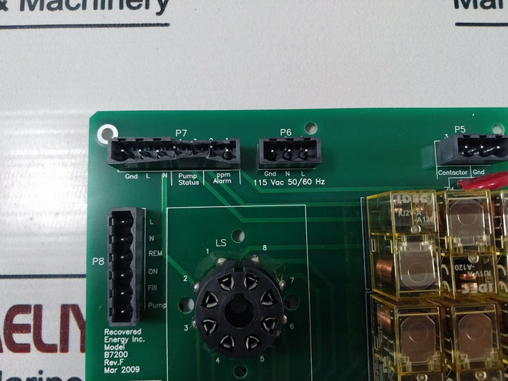 Recovered Energy B7200 Printed Circuit Board Cp-b7200