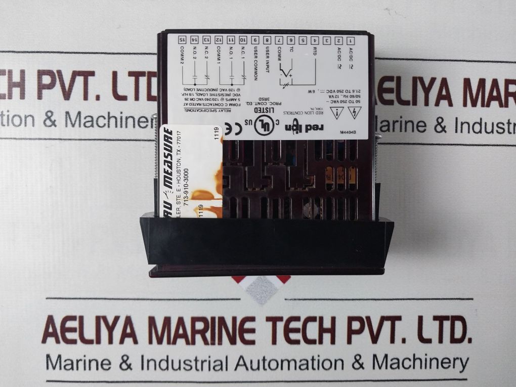 Red Lion Im-01119 Panel Meter 50 To 250 Vac~