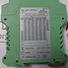 Red Lion Controls Aama3535 Isolated Signal Converter 18-30Vdc, 60Ma