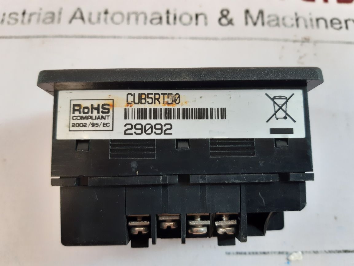 Red Lion Cub5Rtb0 Digital Panel Meter With Display
