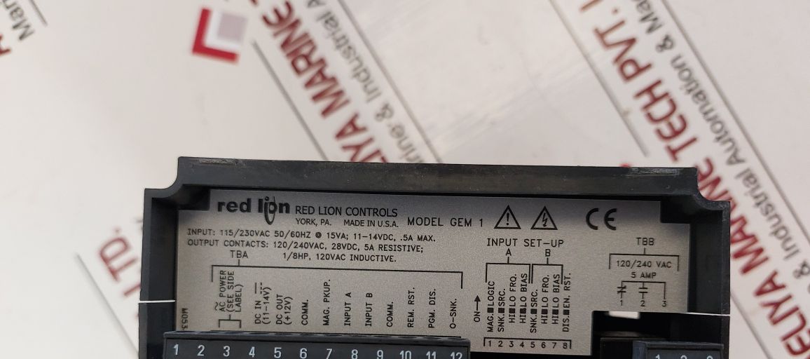 Red Lion Gem 1 Digital Counter