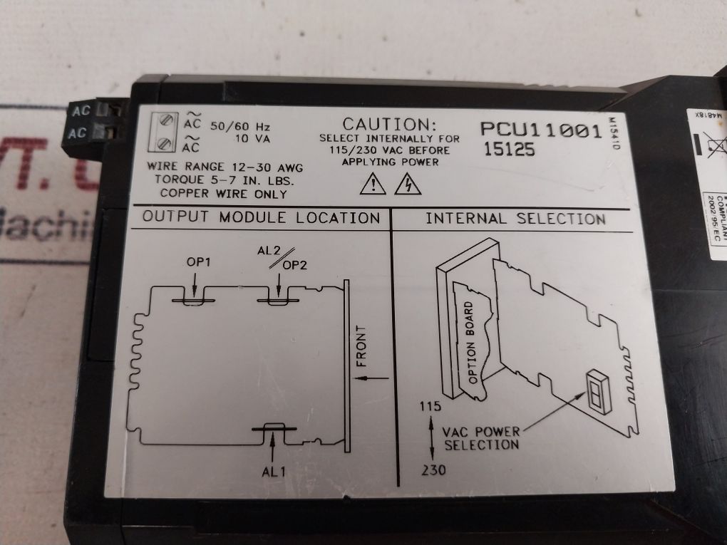 Red Lion Pcu Process Controller