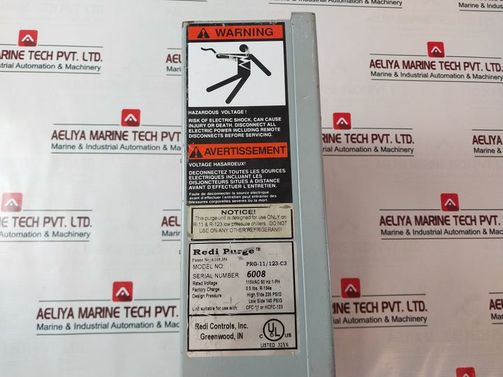 Redi Controls Prg-11/123-c3