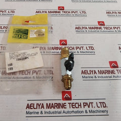 Refco 9884189 Hose Connector With Ball Valve 3/8 Sae Yellow
