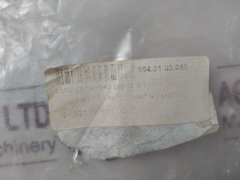 Lot Of 6X Refco Sf2-30 Service Dryers Sf2-30 6.5X6.5 9881139