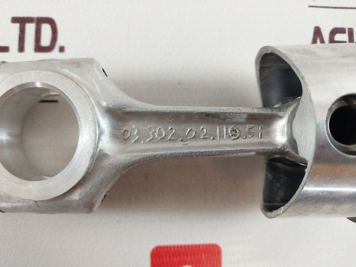 Refrigeration Spares 8022-qrs Piston & Con Rod Complete