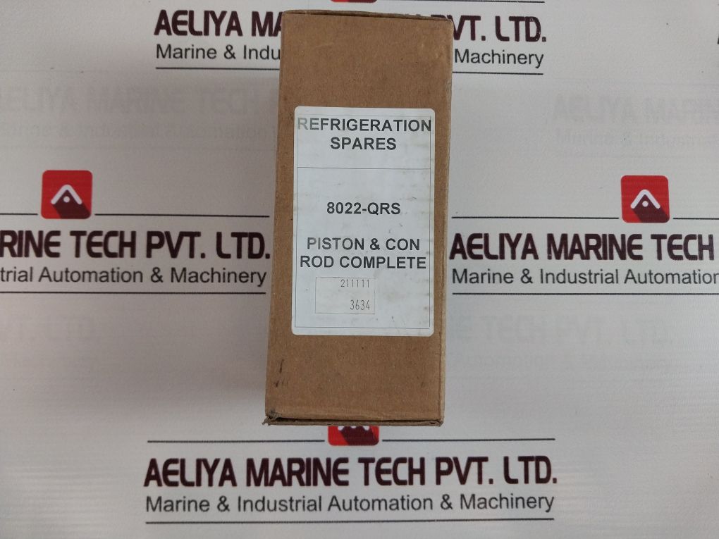 Refrigeration Spares 8022-qrs Piston & Con Rod Complete