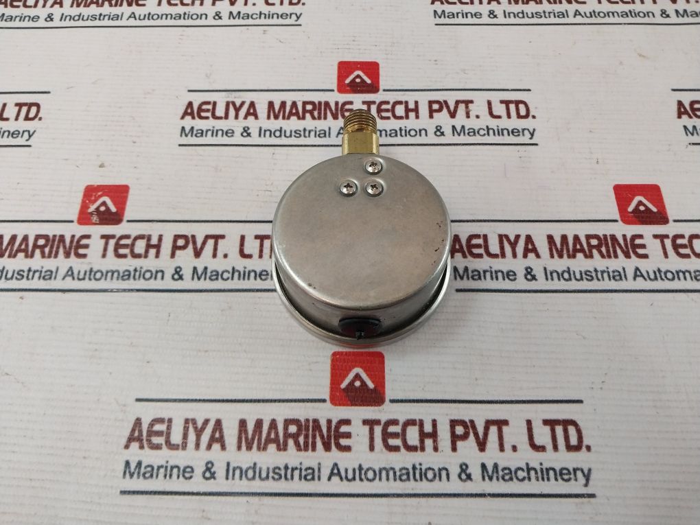 Reintjes En 837-1 Pressure Gauge 0-580 Psi 0-40 Bar