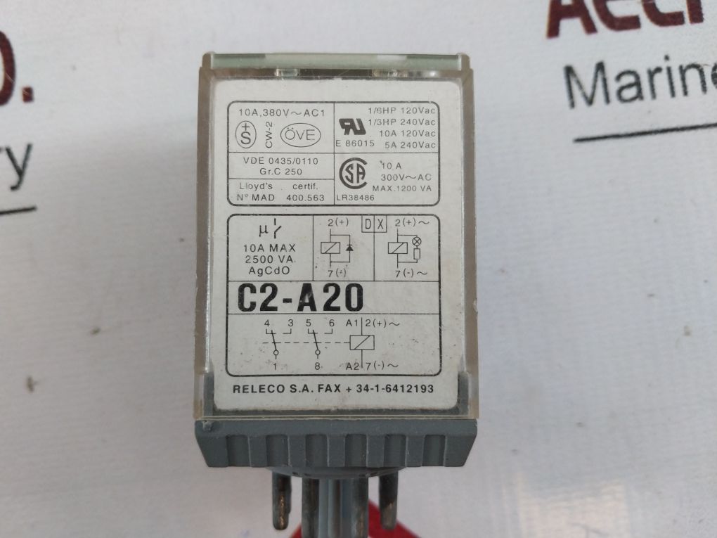 Releco Serie Mr-c Relay C2-a20