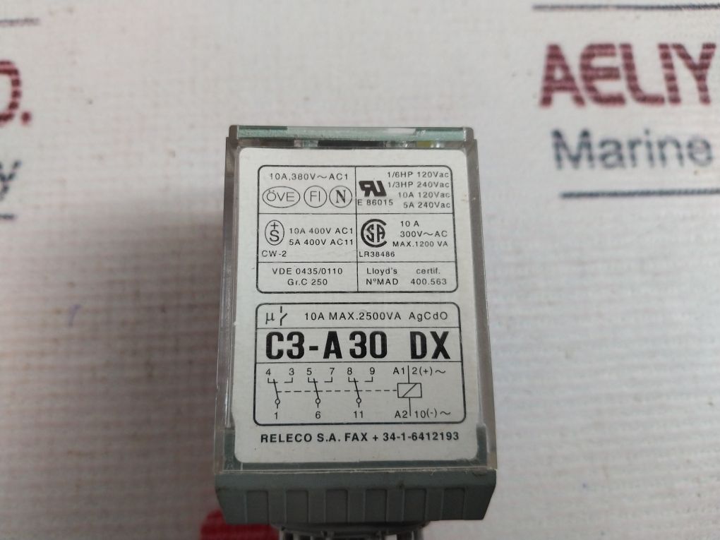Releco C3-a30 Dx Relay 1200Va
