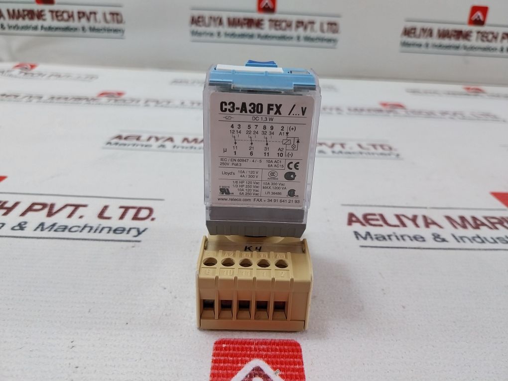Releco C3-a30 Fx /...V Relay With Socket