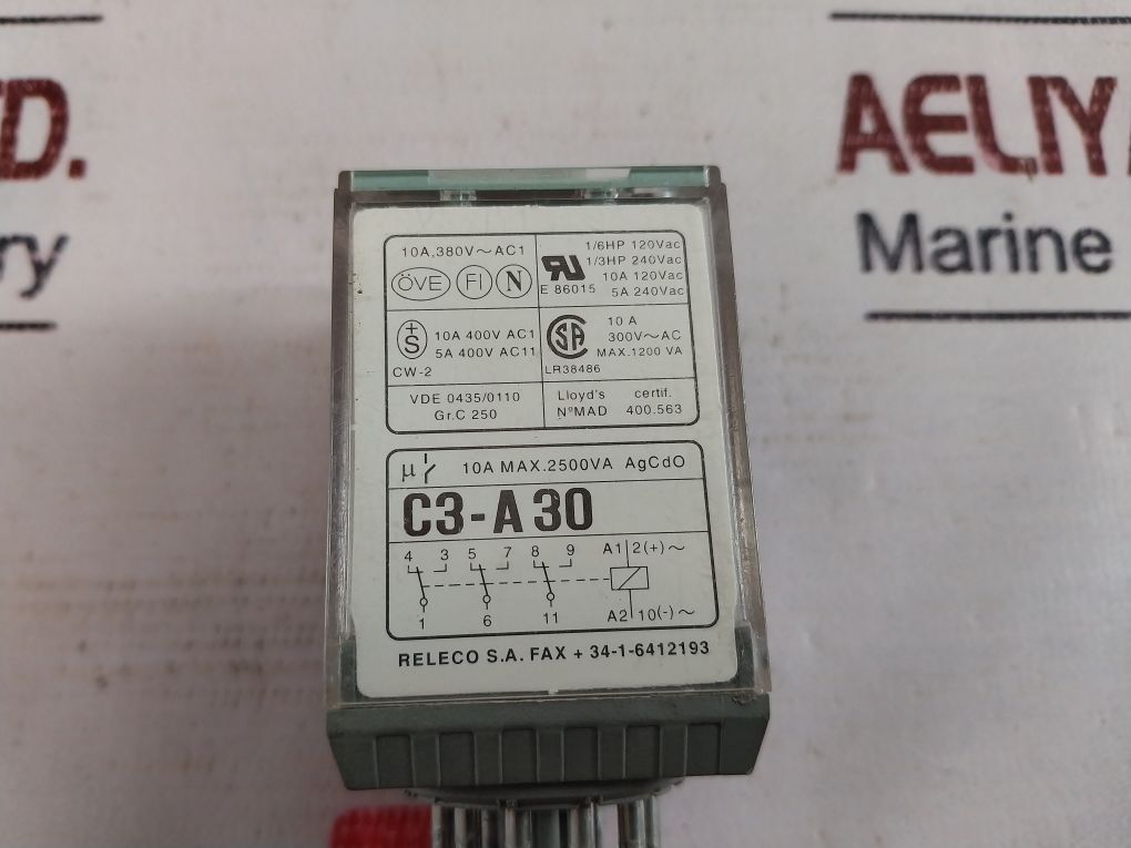 Releco C3-a30 Relay Series Mr-c 10A 380V Ac