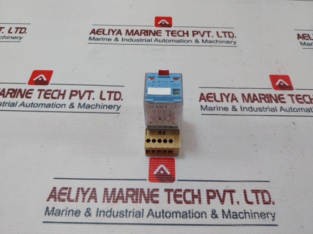Releco C3-a30X...V Relay With Base 120 Vac
