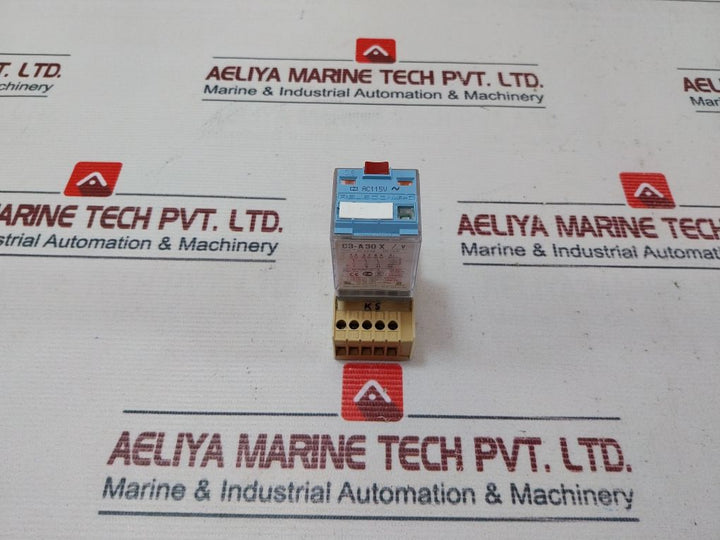 Releco C3-a30X...V Relay With Base 120 Vac
