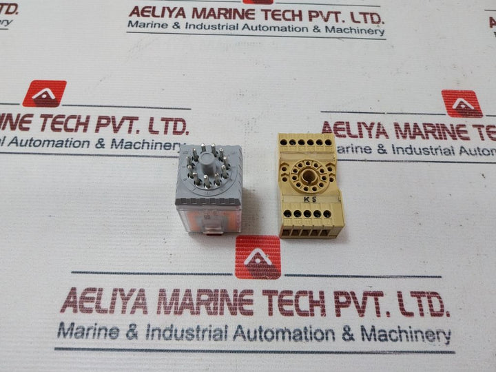 Releco C3-a30X/...V Relay With Socket 120 Vac