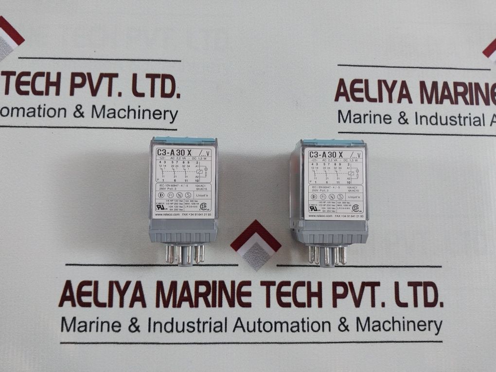 Releco C3-a 30 X Auxiliary Relay Mr-c Plus