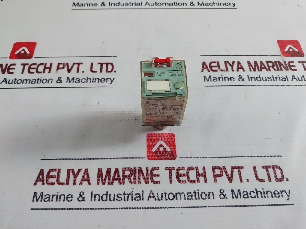 Releco C3-a 30 X Serie Mr-c Relay 11 Pin 24V Ac