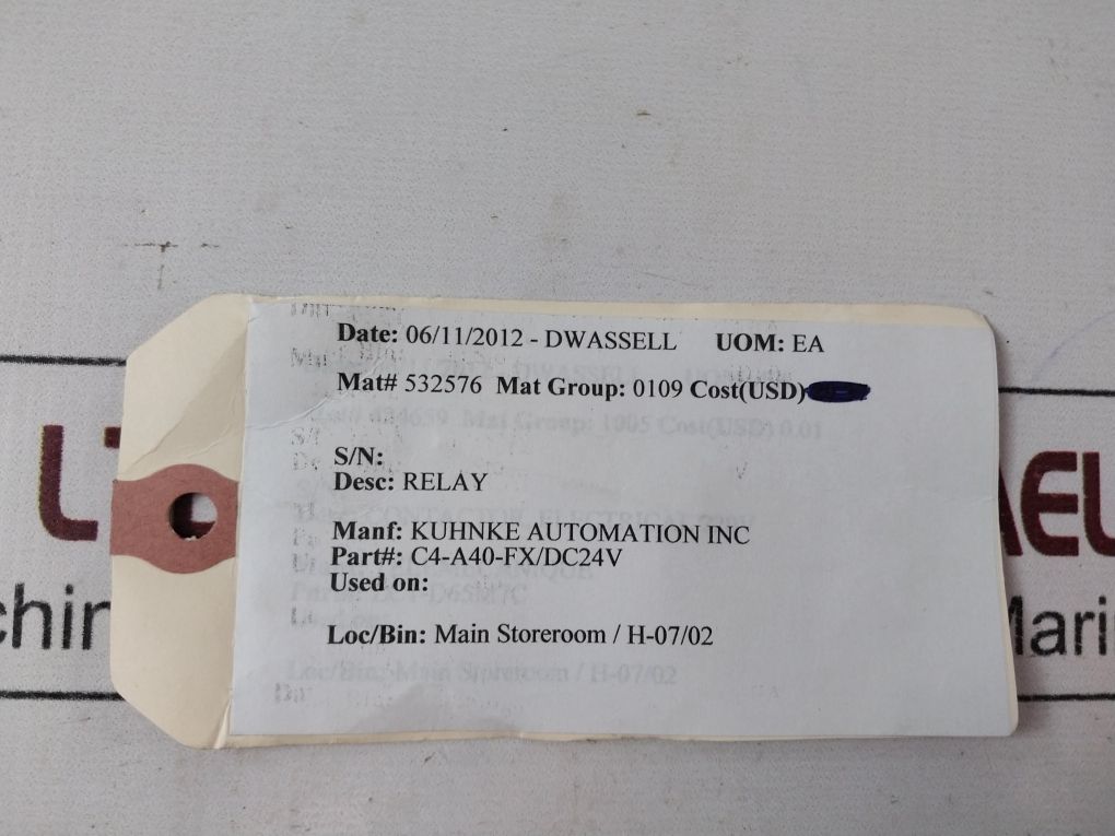 Releco C4-a40-fx/Dc24V Relay