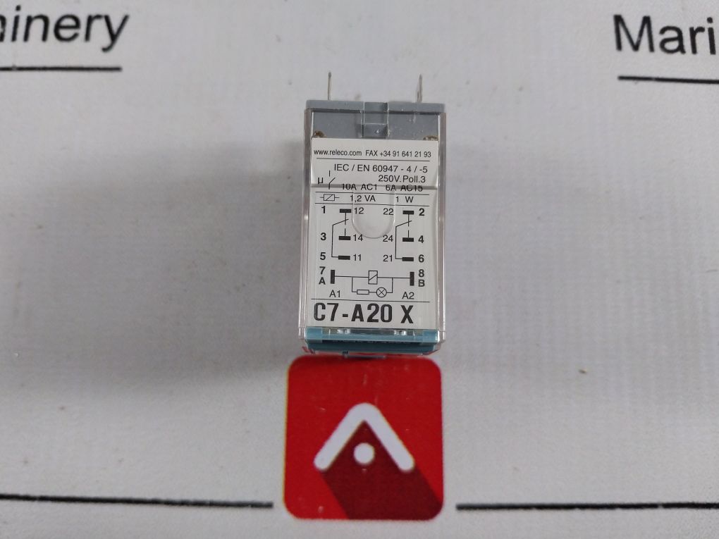 Lot Of 2X Releco C7-a20 X Ice Cube Plus Relay