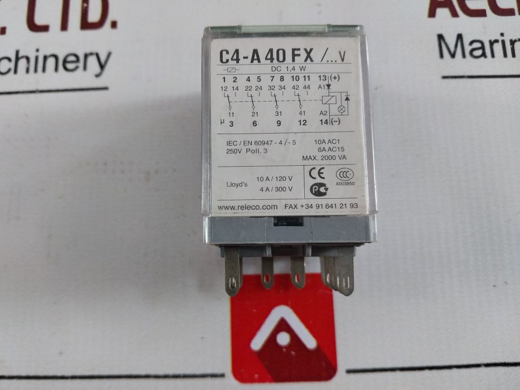 Releco Mr-c C4-a 40 Fx/...V Relay