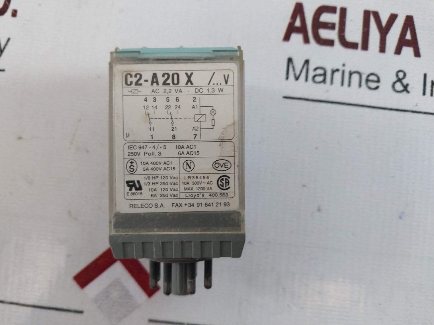 Releco Mr-c Relay C2-a 20 X /...V