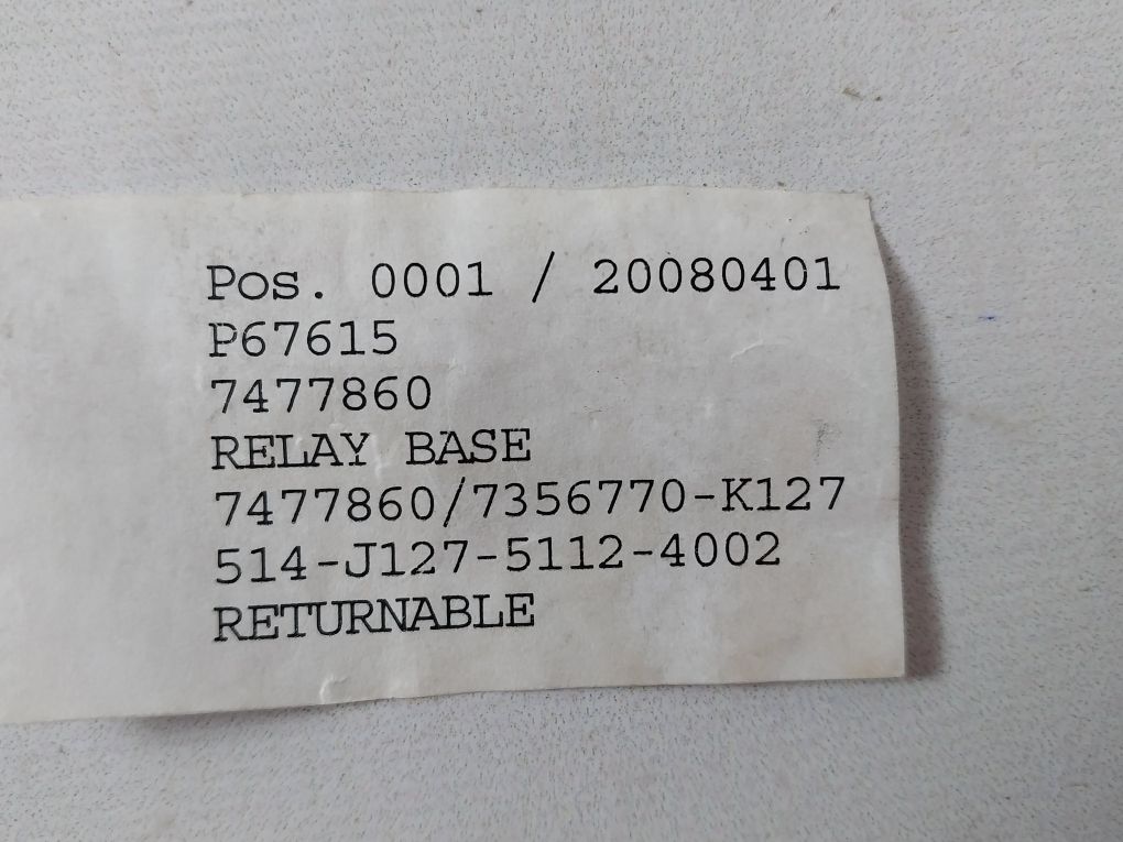 Lot Of 4X Releco S3-b Relay Socket Base