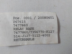 Lot Of 4X Releco S3-b Relay Socket Base