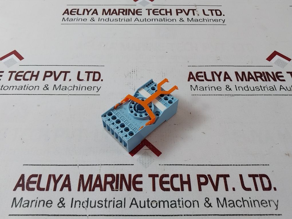 Lot Of 4X Releco S3-b Relay Socket Base