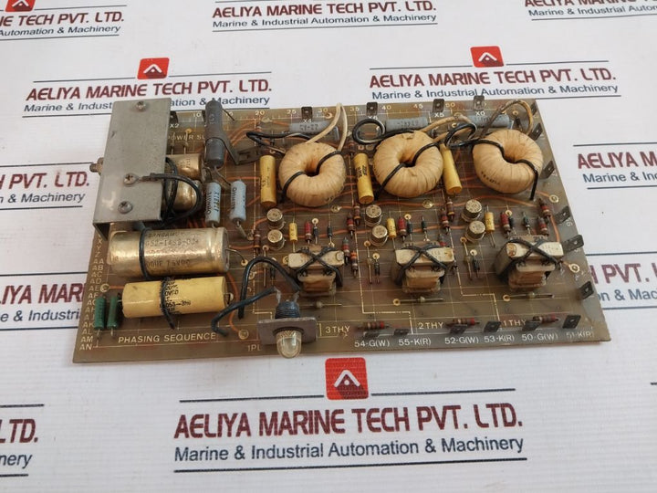 Reliance Electric 82746-27A Phasing Sequence Circuit Pc Driver Board