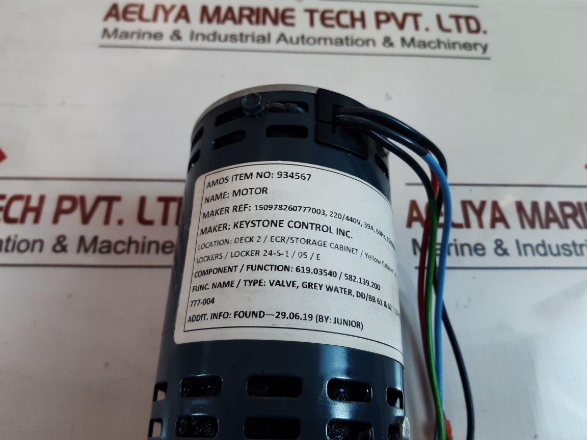 Reliance Electric Kptk26Boll 1/20Hp 1834448007 Electric Motor
