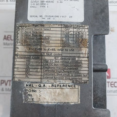 Reliance Electric 1Su41002 2Hp Ac Drive Sp500