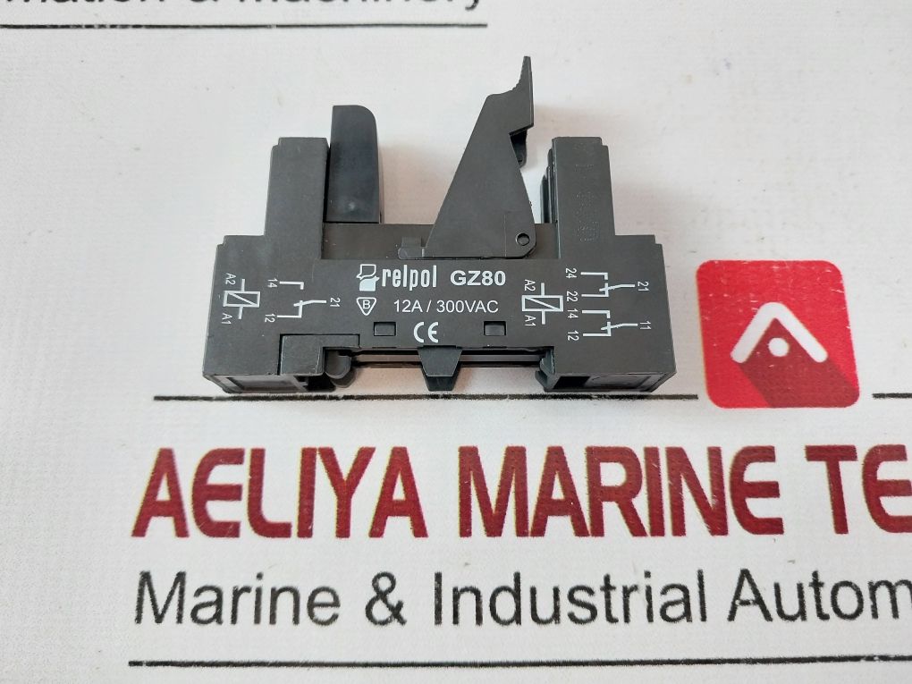 Relpol Gz80 Socket With M41G Relay