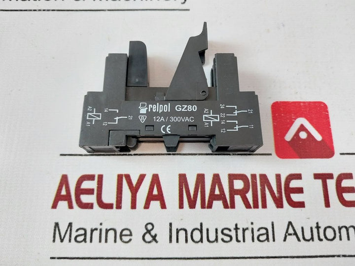 Relpol Gz80 Socket With M41G Relay