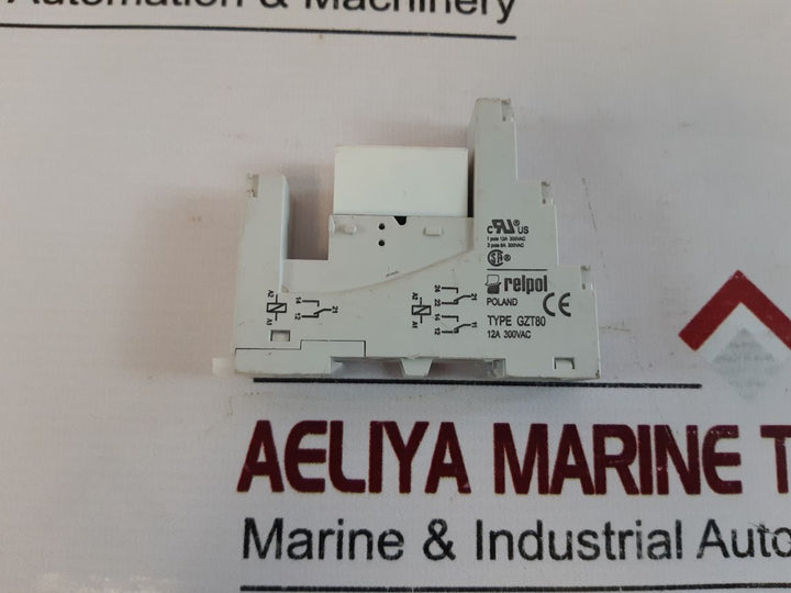 Relpol Gzt80 Relay With Socket Rm85-2011-35-5230