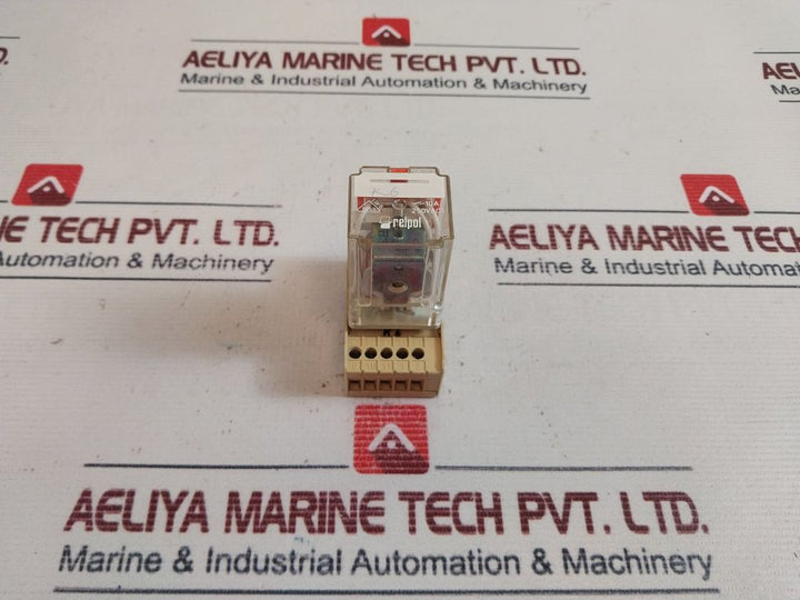 Relpol R15-wk Relay With Socket E105728 10A 120Vac