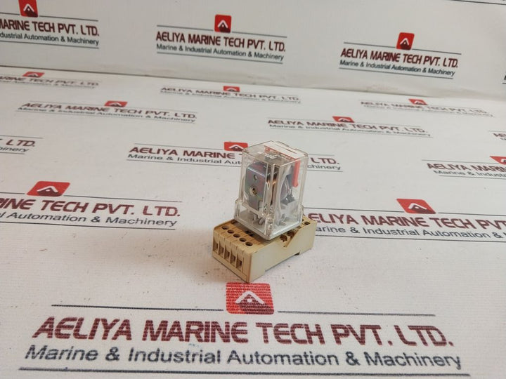 Relpol R15-wk Relay With Socket E105728 10A 120Vac
