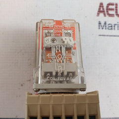 Relpol R15-wk Relay With Socket E105728 10A 120Vac