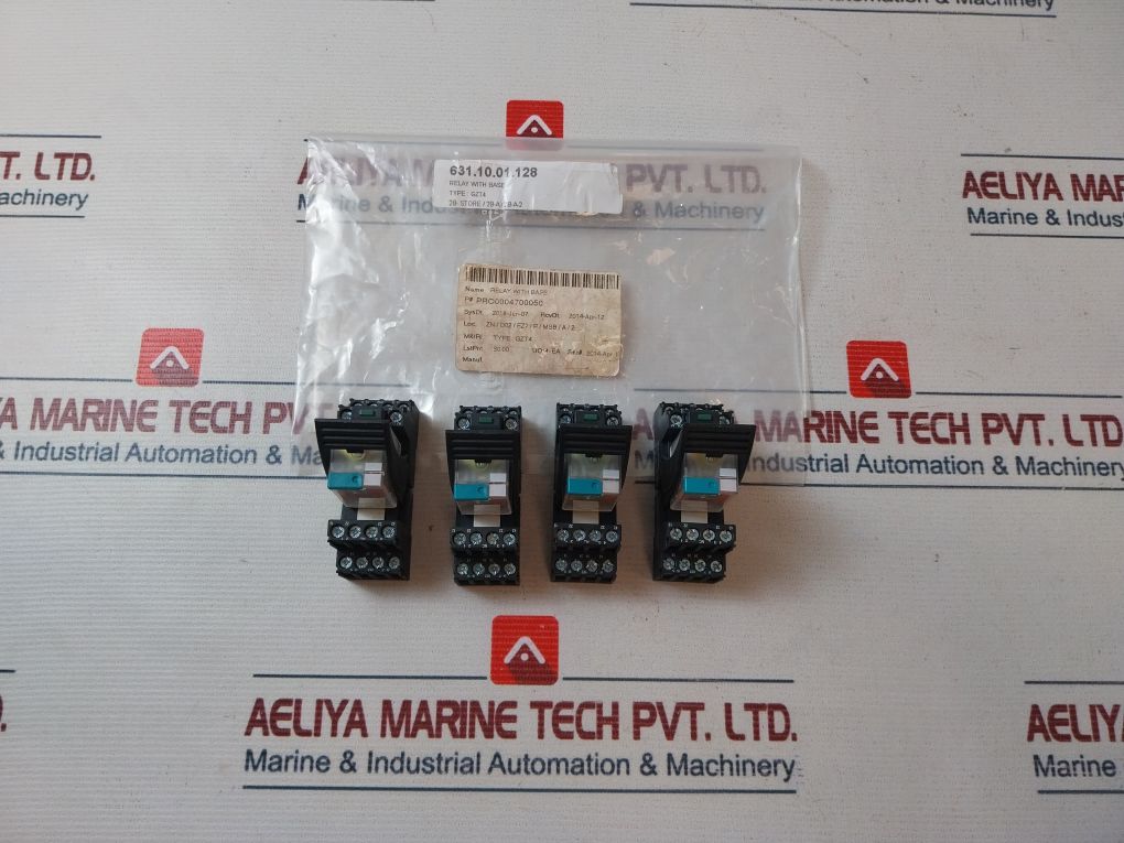 Relpol R4-2314-23-1024-wtl Relay With Base