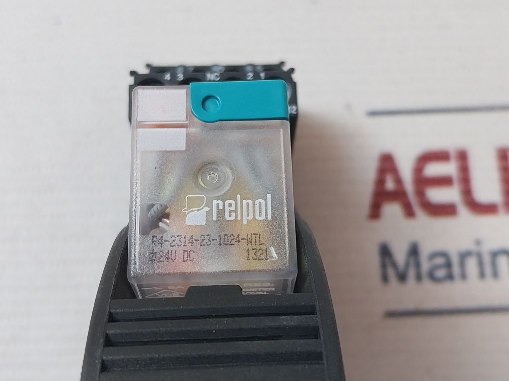 Relpol R4-2314-23-1024-wtl Relay With Base