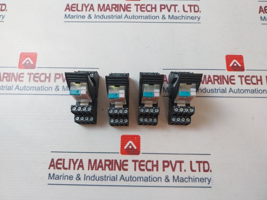 Relpol R4-2314-23-1024-wtl Relay With Base
