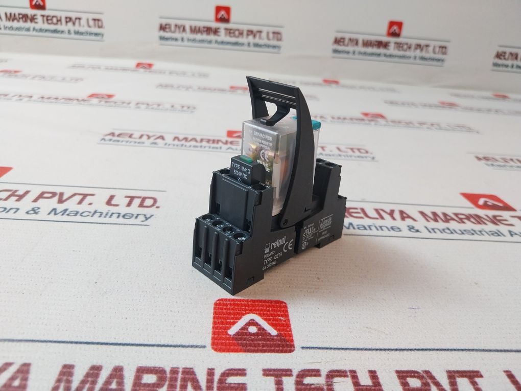 Relpol R4-2314-23-1024-wtl Relay With Base
