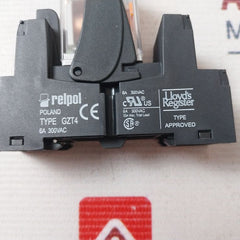 Relpol R4-2314-23-1024-wtl Relay With Base