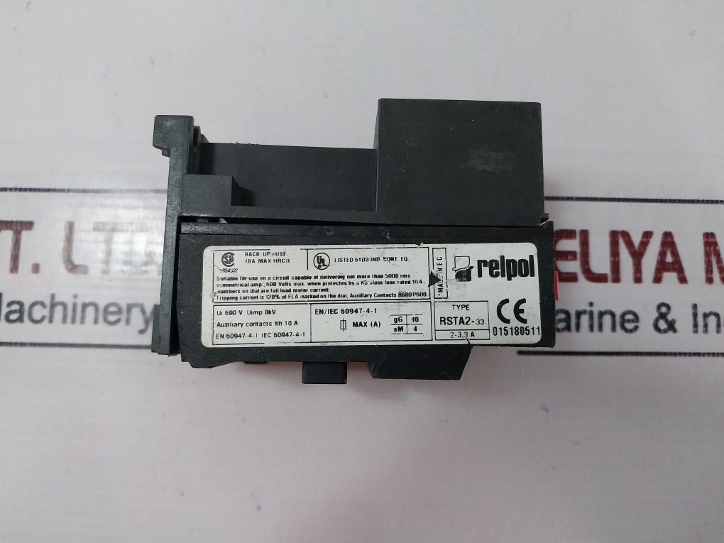 Relpol Rsta2-33 Auxiliary Contacts 10A 690V