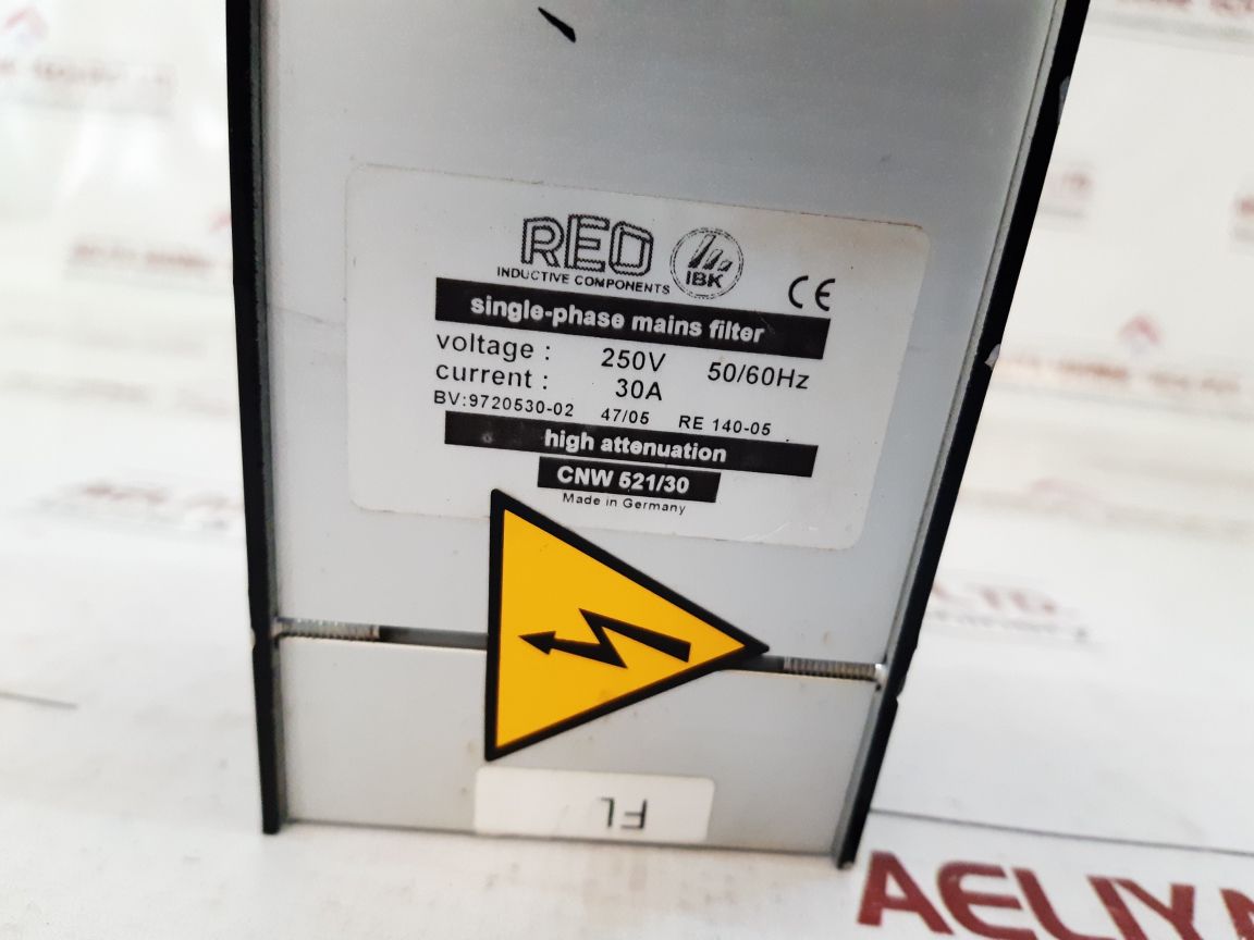 Reo Cnw 521/30 Single – Phase Mains Filter