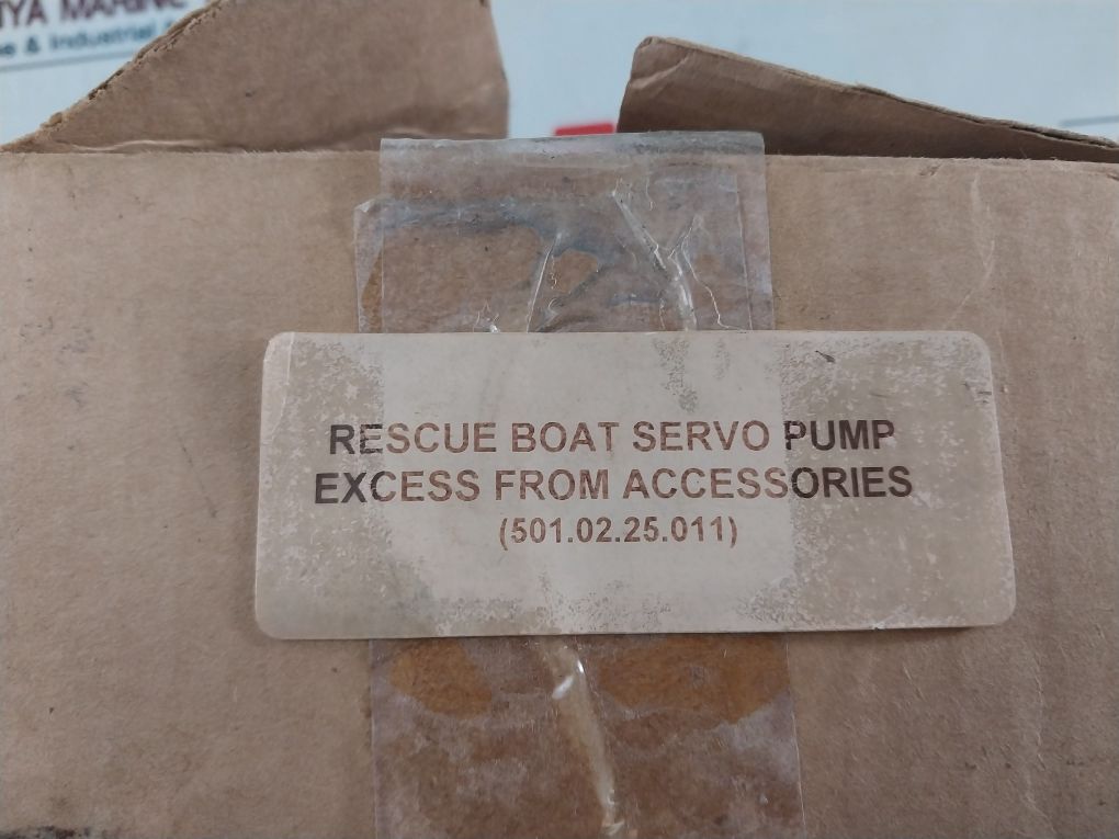 Rescue 501.02.25.011 Boat Servo Pump