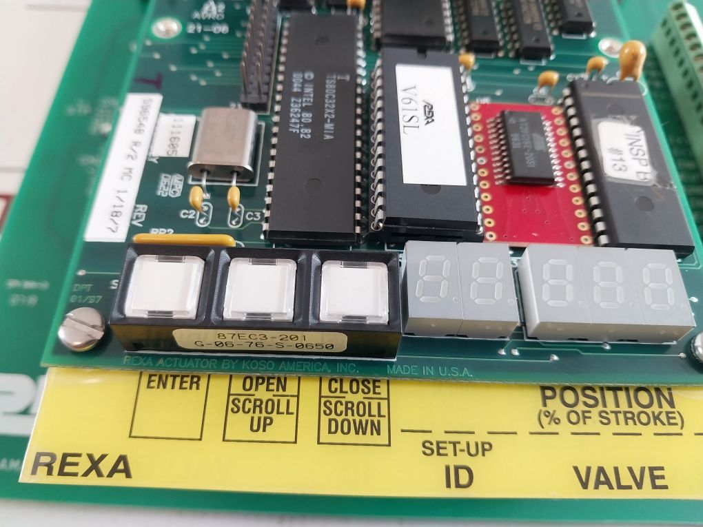 Rexa D95254 Rev. 1 Motherboard