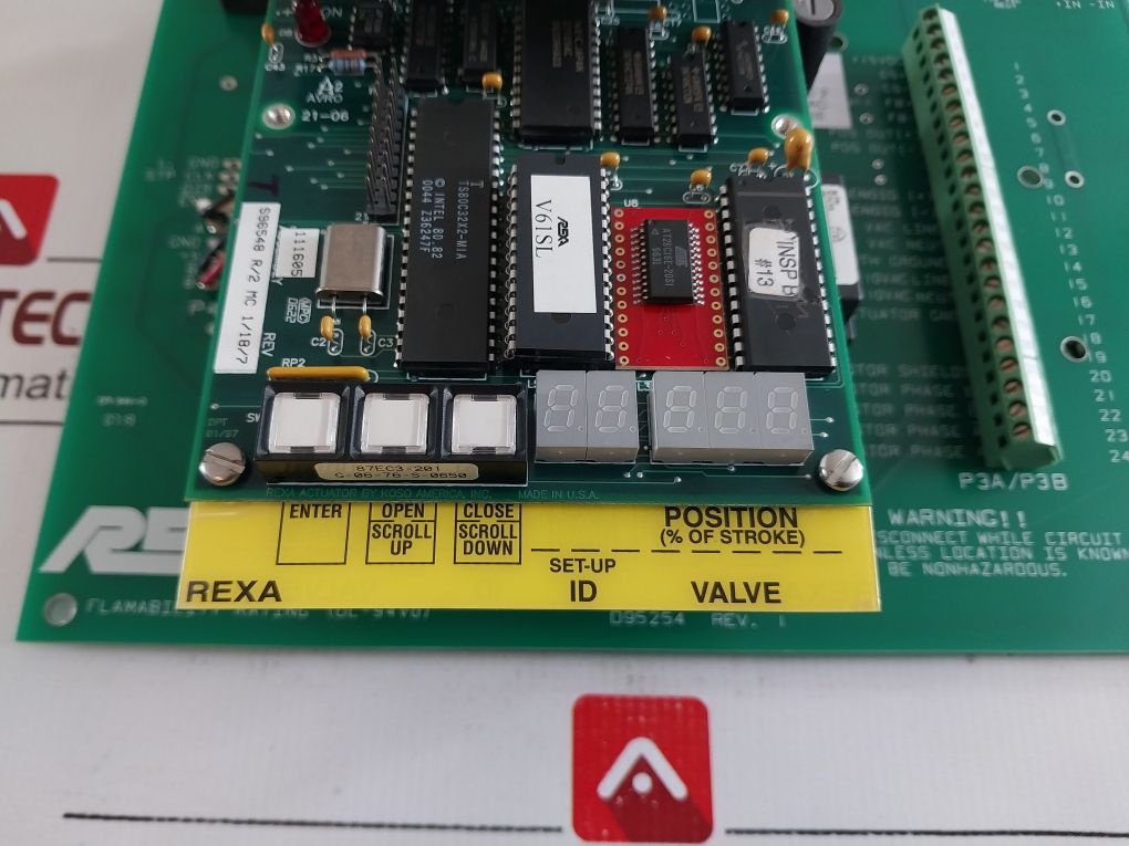 Rexa D95254 Rev. 1 Motherboard