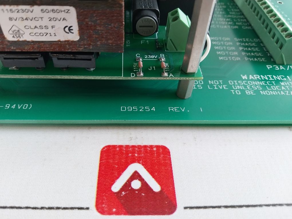 Rexa D95254 Rev. 1 Motherboard